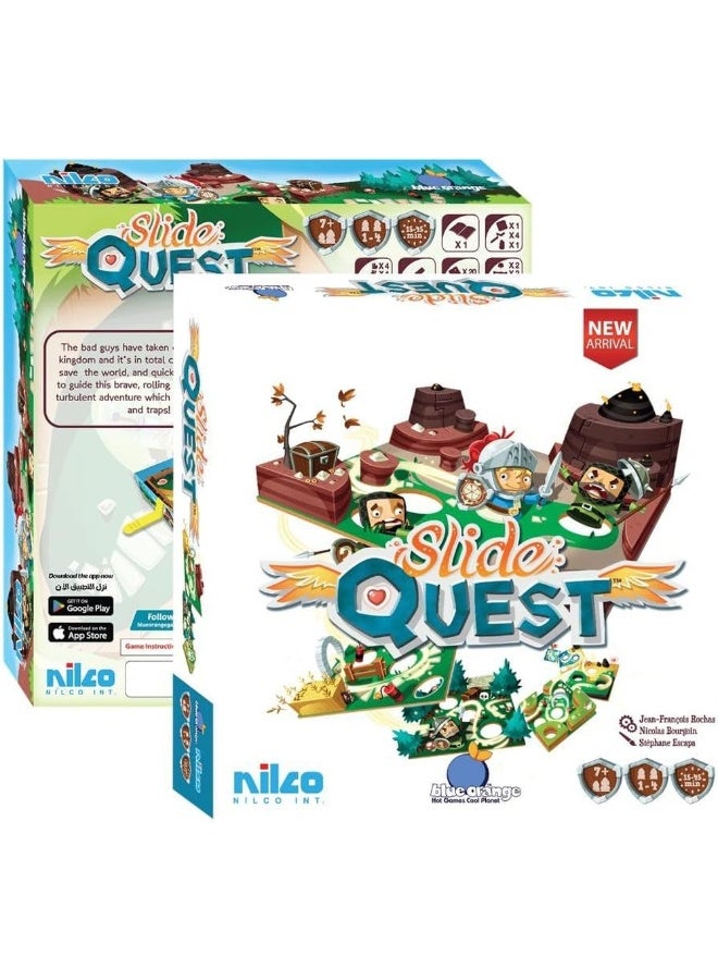 Nilco - Slide Quest Board Game Set - 21532