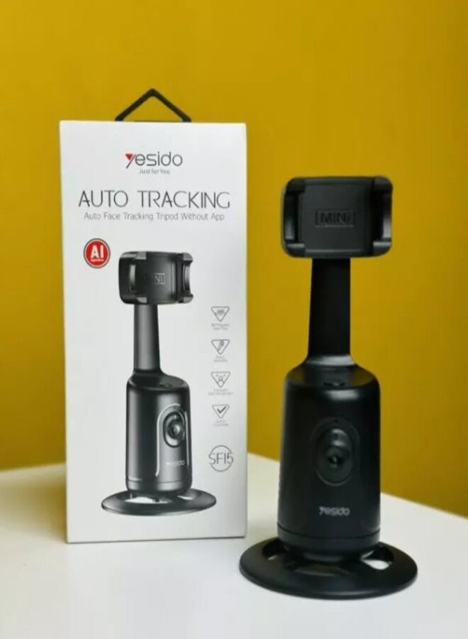 Yesido SF15 Intelligent Face Recognition 360-degree Rotating PTZ Shooting Holder. - Image 3