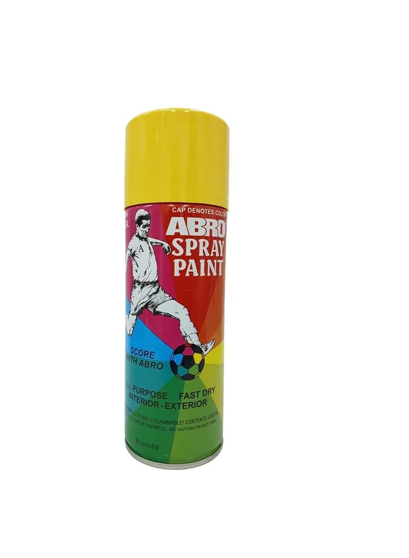 Abro Spray Paint, Yellow