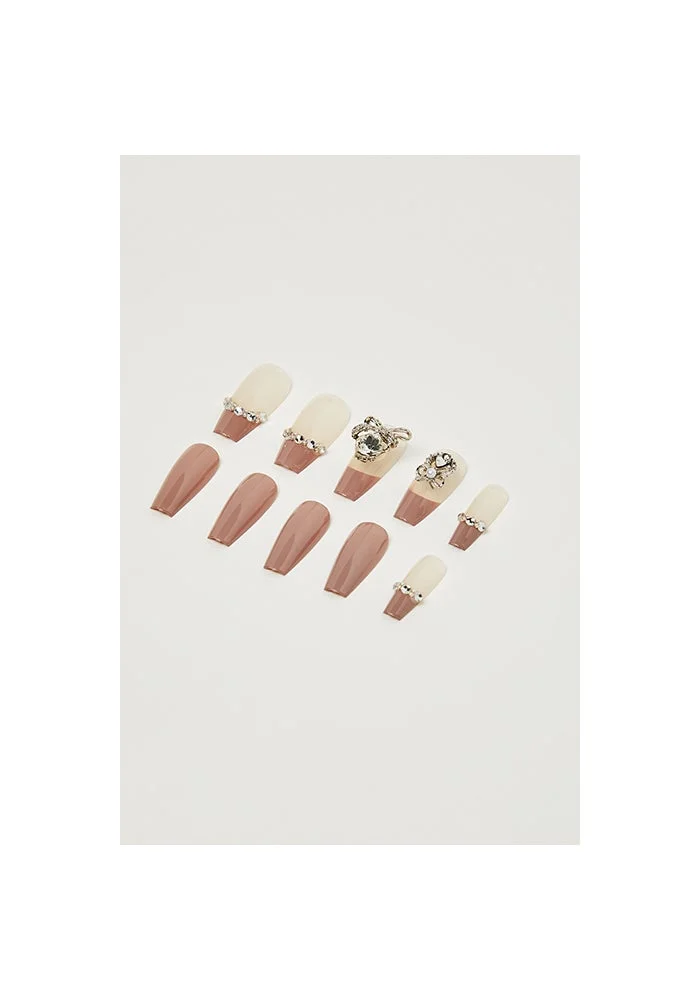 R&b Wearable Stick-On Nails Set