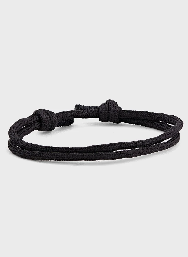 Seventy Five Knot Detail Rope Bracelet