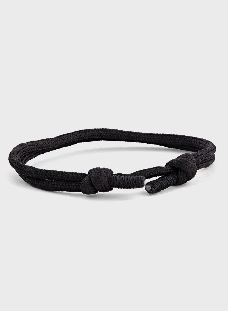 Seventy Five Knot Detail Rope Bracelet