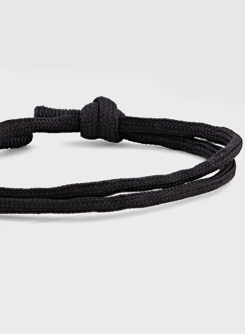 Seventy Five Knot Detail Rope Bracelet