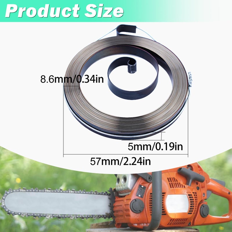 Adefol Starter Spring for Craftsman Poulan PP033 PP133 PP330 PP333 PPB335 P3314 P3416 Chainsaw Replace 530042095 545008013 - Image 3