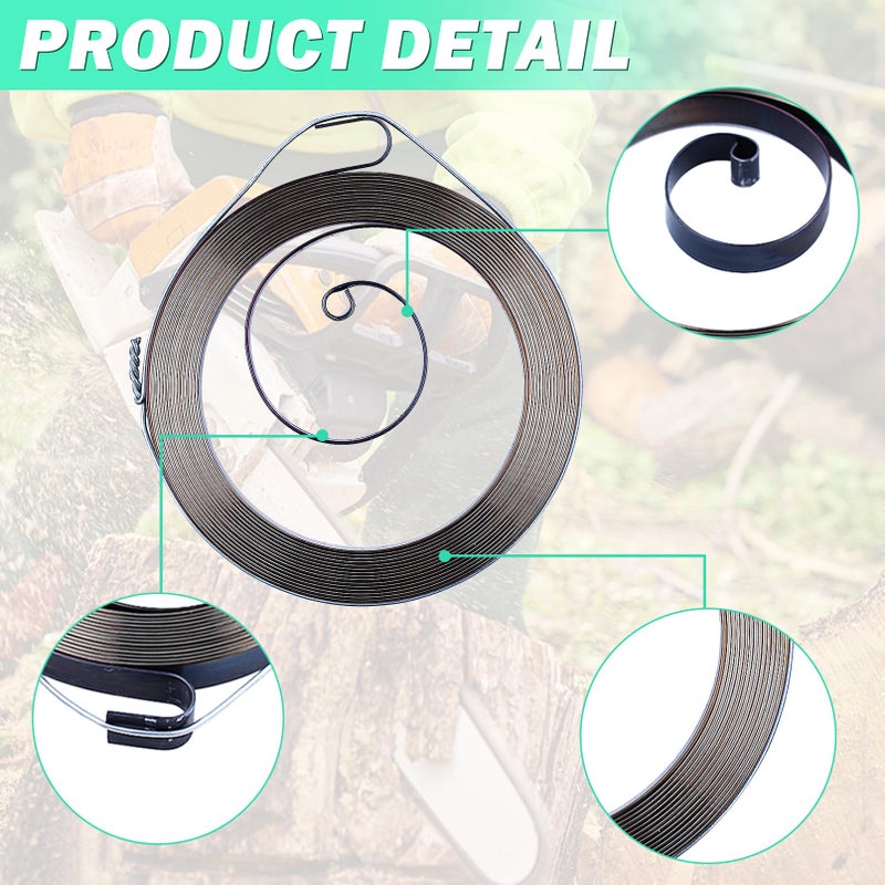 Adefol Starter Spring for Craftsman Poulan PP033 PP133 PP330 PP333 PPB335 P3314 P3416 Chainsaw Replace 530042095 545008013 - Image 4