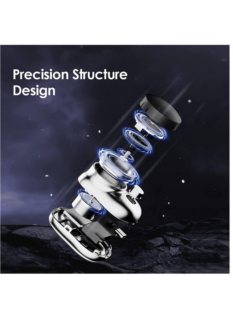 ماكينة حلاقة كهربائية صغيرة ومحمولة، جديدة للحلاقة الكهربائية في الجيب، ماجيك يو إس بي ميني حلاقة كهربائية للرجال، شاحن محمول للحلاقة للرجال، ماكينة حلاقة كهربائية قابلة للشحن للسفر للرجال للحلاقة الو - Image 5