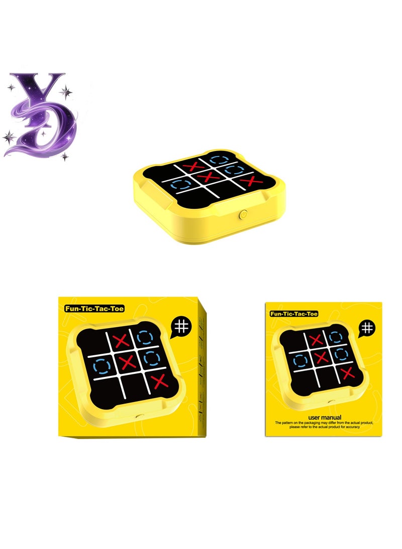 Y&D Tic Tac Toe Children's Educational Toys Parent-child Interaction Family Board Games All-in-one Portable Tabletop Game Toys Kids Logic Game Travel-Friendly Toy Family Bonding Activity Strategy Game for Children - Image 1