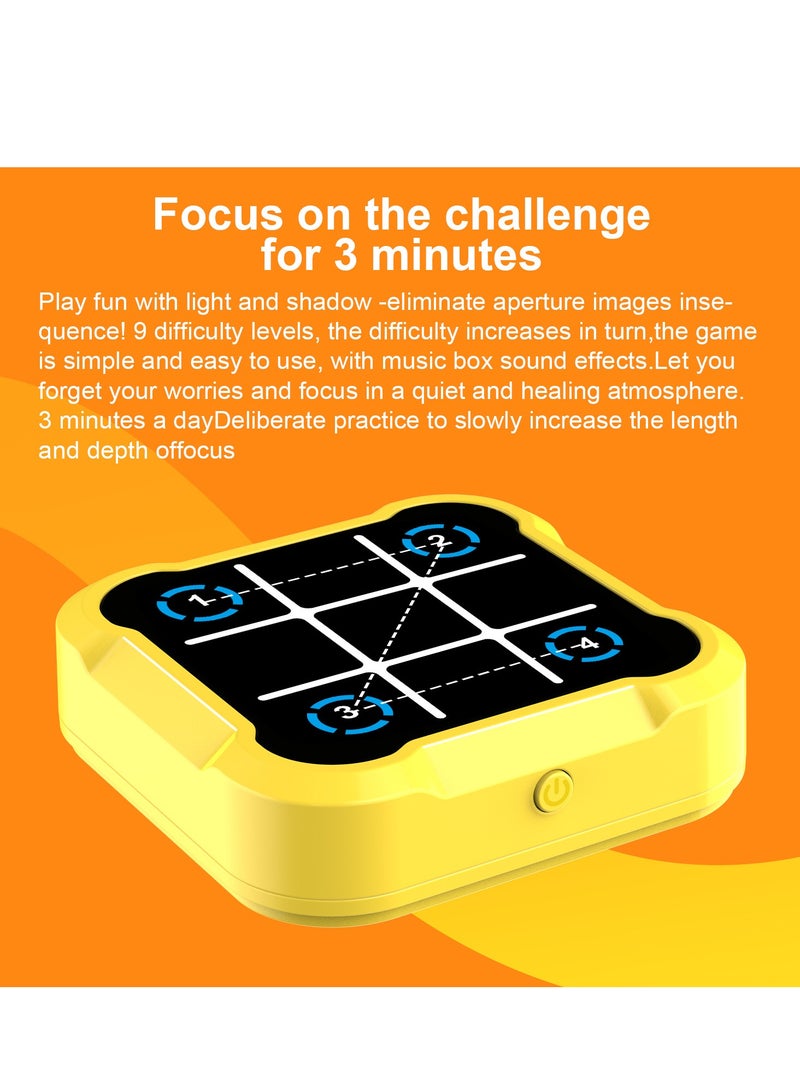 Y&D Tic Tac Toe Children's Educational Toys Parent-child Interaction Family Board Games All-in-one Portable Tabletop Game Toys Kids Logic Game Travel-Friendly Toy Family Bonding Activity Strategy Game for Children - Image 4