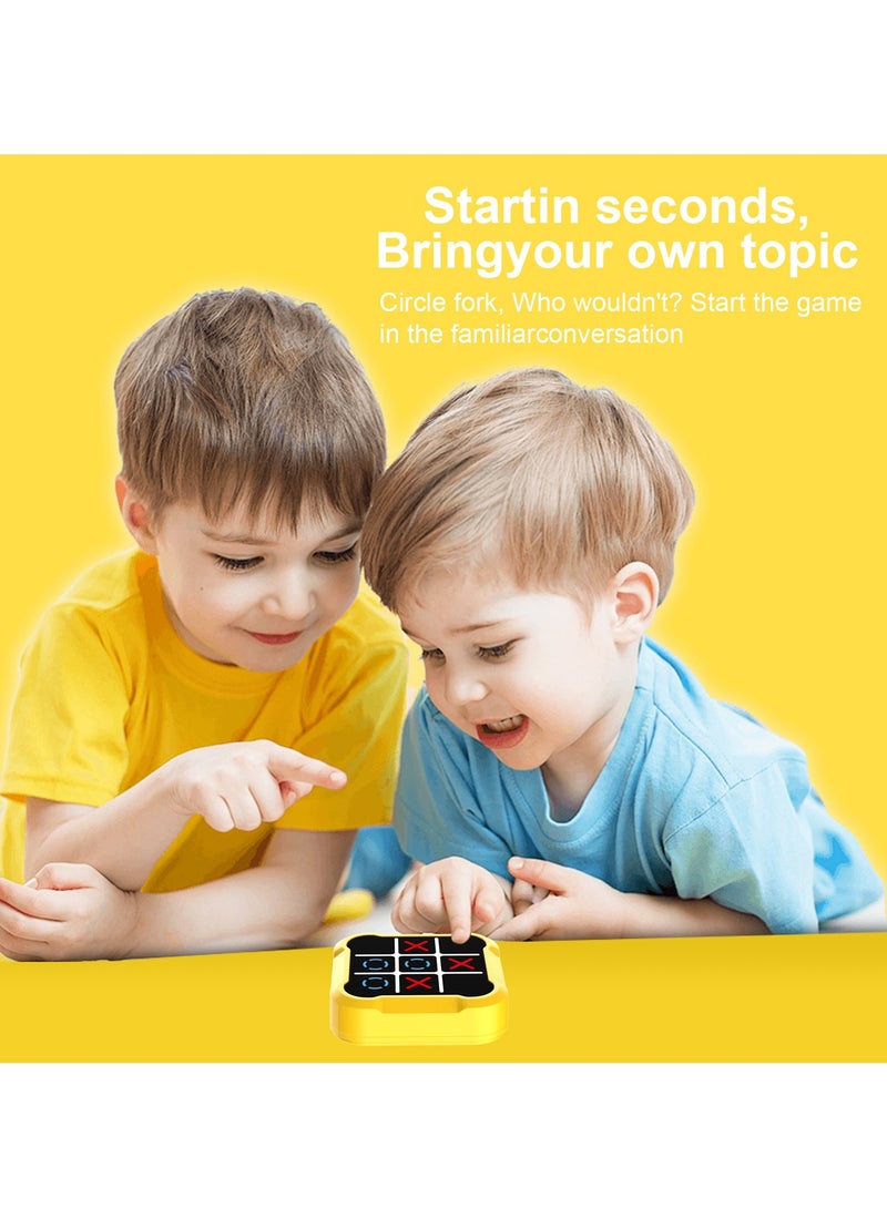 Y&D Tic Tac Toe Children's Educational Toys Parent-child Interaction Family Board Games All-in-one Portable Tabletop Game Toys Kids Logic Game Travel-Friendly Toy Family Bonding Activity Strategy Game for Children - Image 2