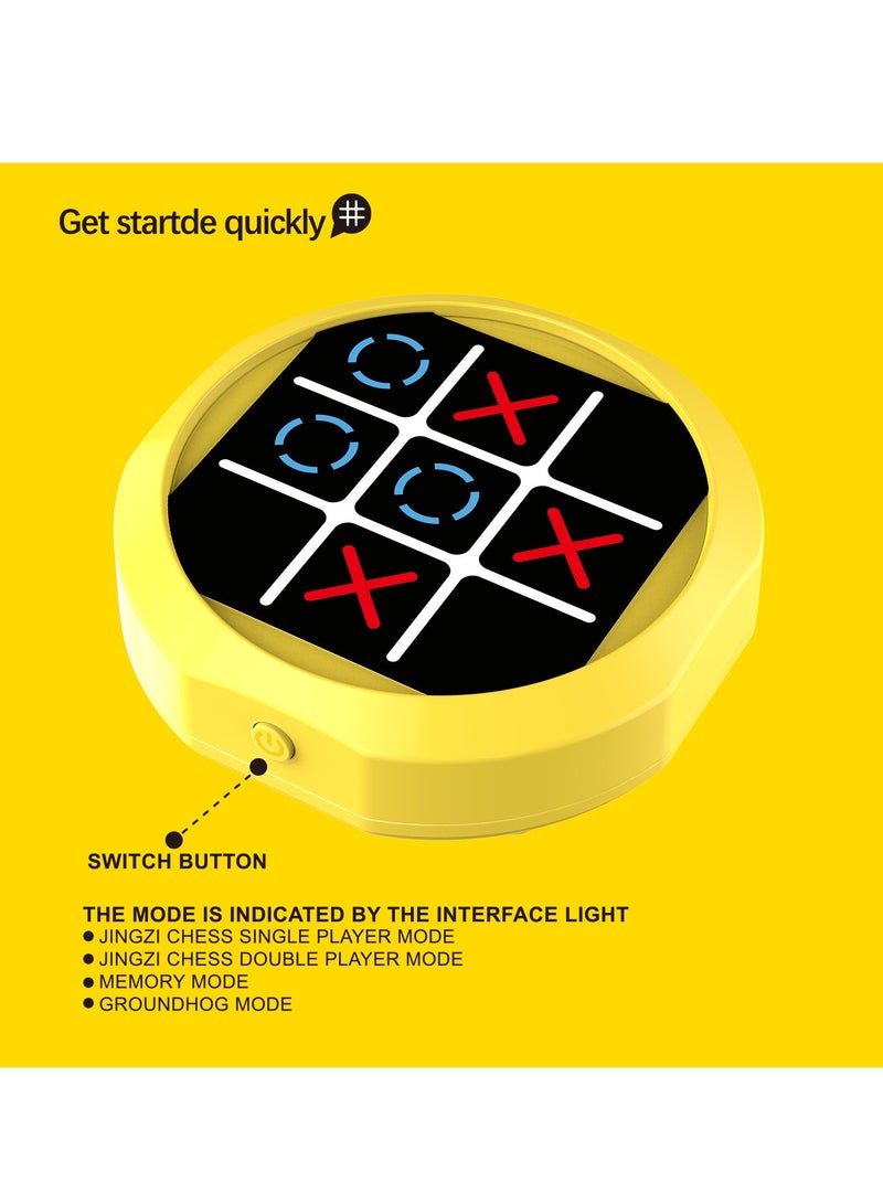 Y&D Tic Tac Toe Children's Educational Toys Parent-child Interaction Family Board Games All-in-one Portable Tabletop Game Toys Kids Logic Game Travel-Friendly Toy Family Bonding Activity Strategy Game for Children - Image 5