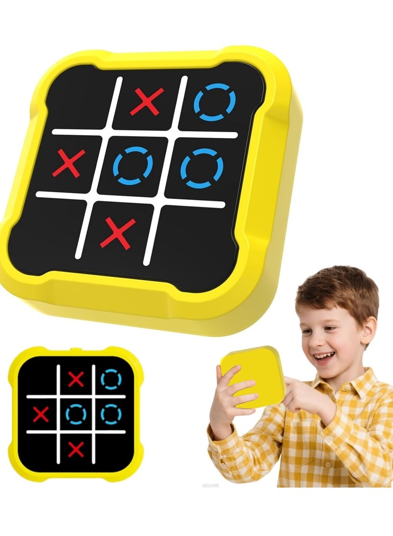 Y&D 4 in 1 Electronic Tic Tac Toe Game for Kids Handheld Board Game Portable Learning Toy for Kids & Adults Handheld Digital Tic Tac Toe Bolt Game Birthday Gifts for Ages 3+ - Image 1