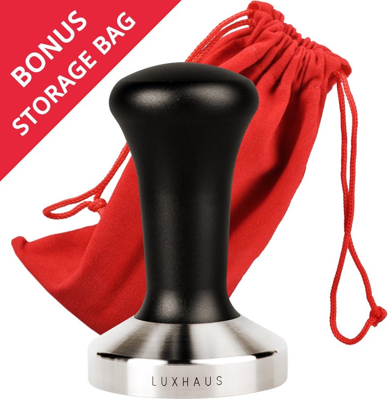 LUXHAUS 53mm Espresso Tamper - Premium Barista Coffee Tamper with 100% Flat Stainless Steel Base - Image 3