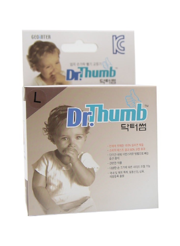 Thumb Dr.Thumb Baby Thumb Guard Stops Thumb Sucking Large - Image 1