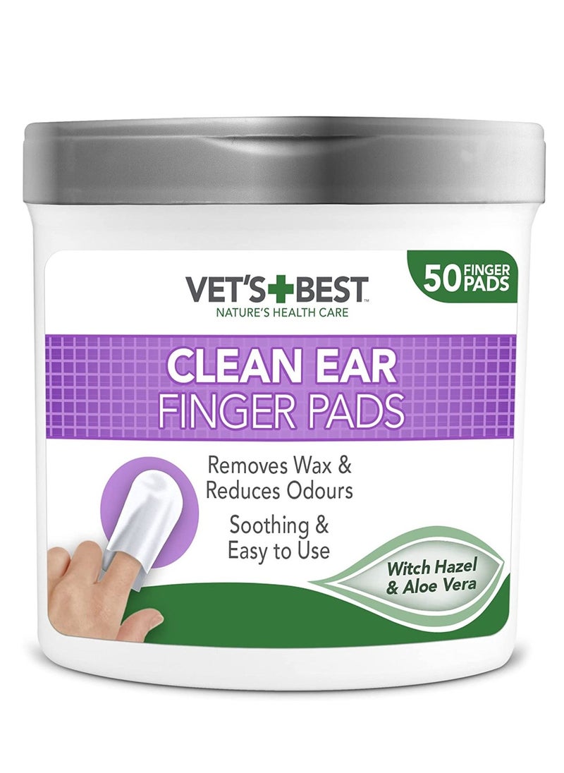 Vet's Best - 50Pc Dog Clean Finger Pads - Image 1
