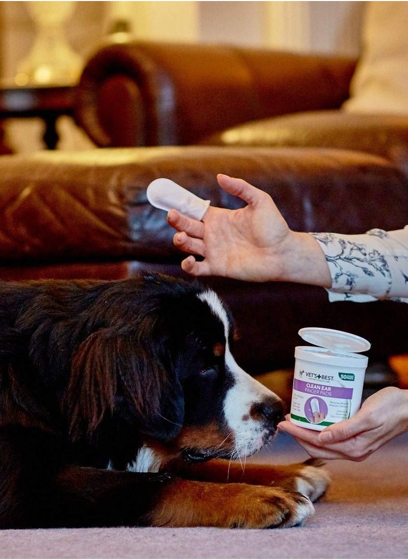 Vet's Best - 50Pc Dog Clean Finger Pads - Image 1