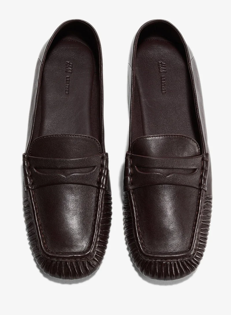 H&M Leather loafers