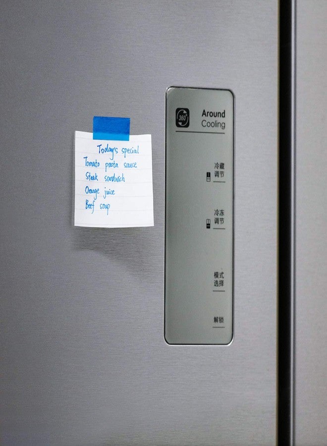 Chuangdi 1/2 Inch Width x 55 Yards Blue Painter's Drafting Tape Multi Use Masking Scrapbooking Tape (1 Roll) - Image 4