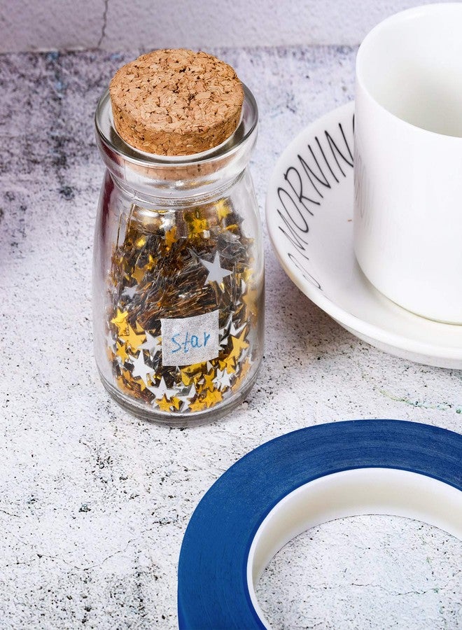 Chuangdi 1/2 Inch Width x 55 Yards Blue Painter's Drafting Tape Multi Use Masking Scrapbooking Tape (1 Roll) - Image 3