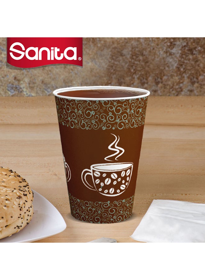 سانيتا أكواب ورقية 50 قطعة متعددة الألوان متعدد الألوان - Image 2