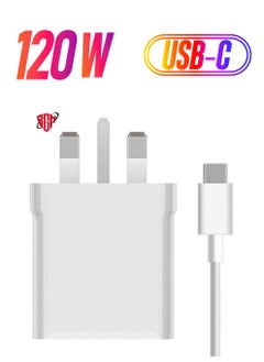 BGM Xiaomi 120W Charging Combo (Type-A) Fast Charging Charger for Smartphones, Laptops, and Tablets  - Image 1
