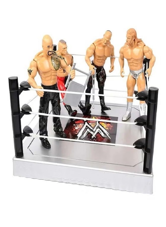 WWE Action Figure Toy for WWE Fans – Realistic Movable Joints, Authentic Ring Attire, and Championship Title Belt – Great for Display, Play or Collector Showcase - Image 2