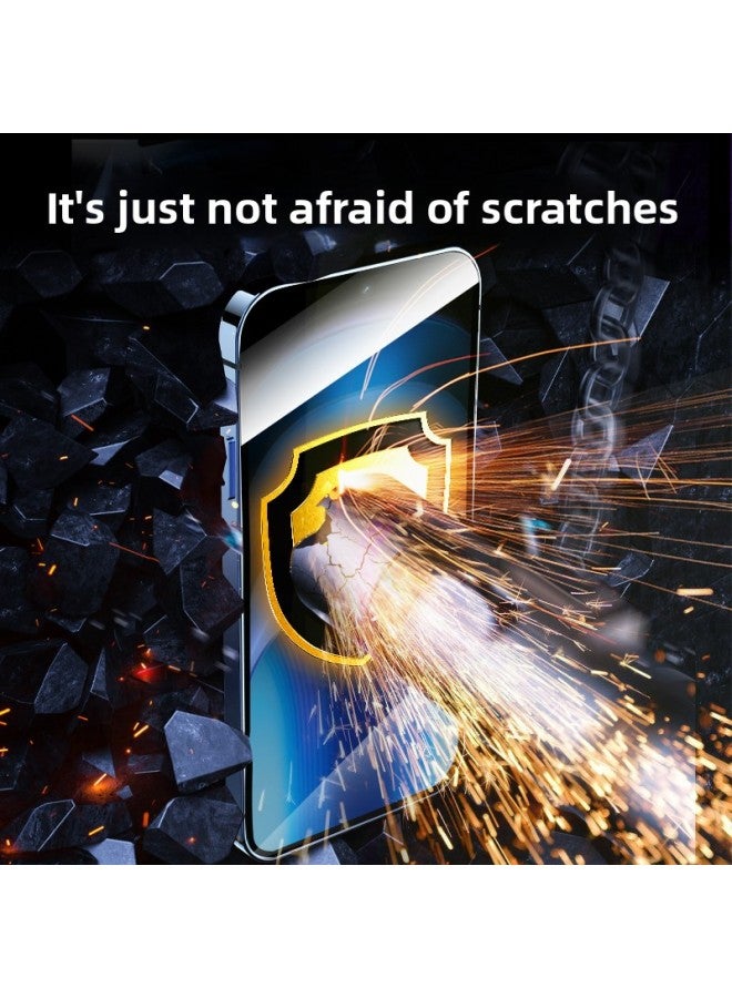 Applicable VIVO Tempered Film Iqooneo9spro Mobile Phone Film 10 Full Screen IQOO12 Anti-peep 8se Purple Film Z-Colour:Dust-free Warehouse Tempered Film 【blu-ray 3 Sets】 50 Times Explosion-proof-Size - Image 4