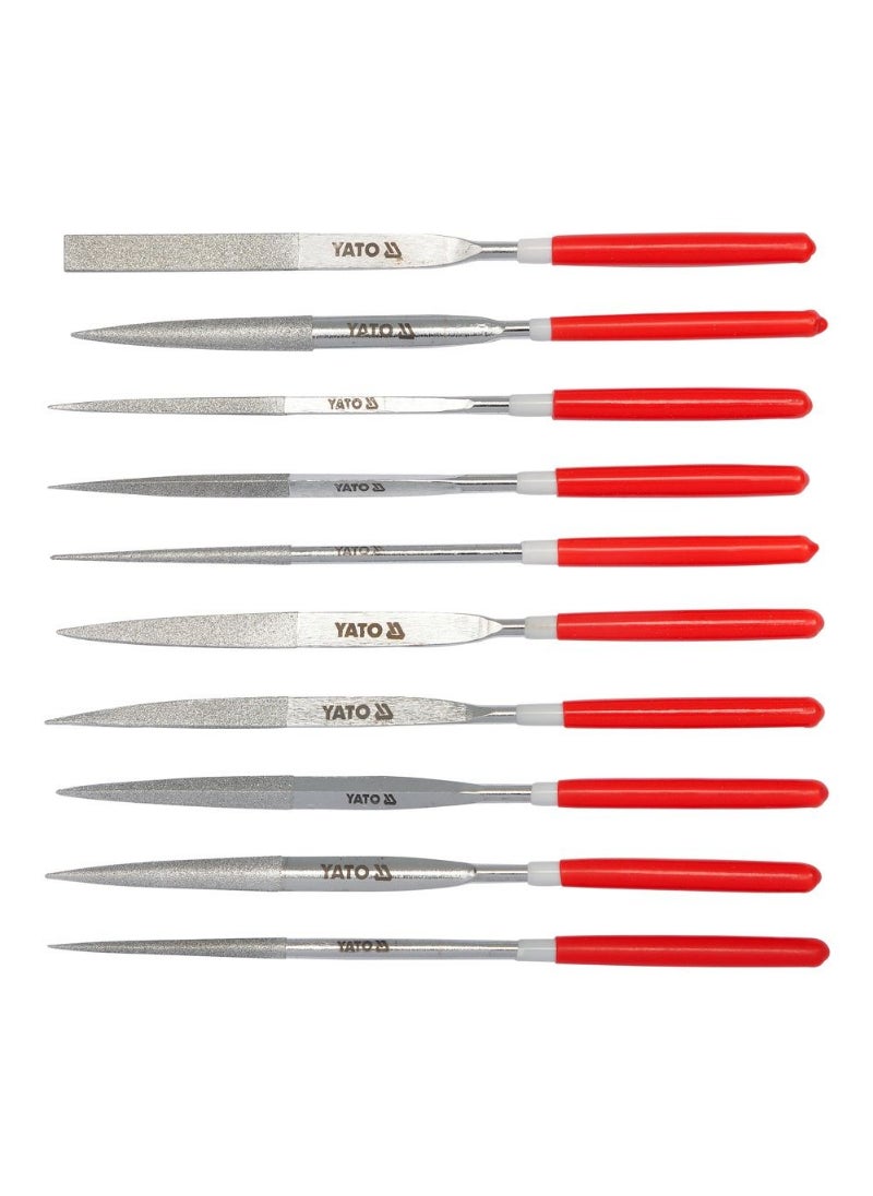 Yato YATO 10Pcs Diamond Needle File Set 4X160X50mm YT-6151 