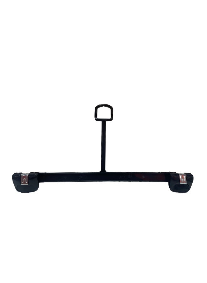 Ethic Solutions 500 PCS BOX OF 12 INCH PLASTIC BOTTOM HANGERS WITH LOOP & METAL CLIPS - NB 1102  - Image 2