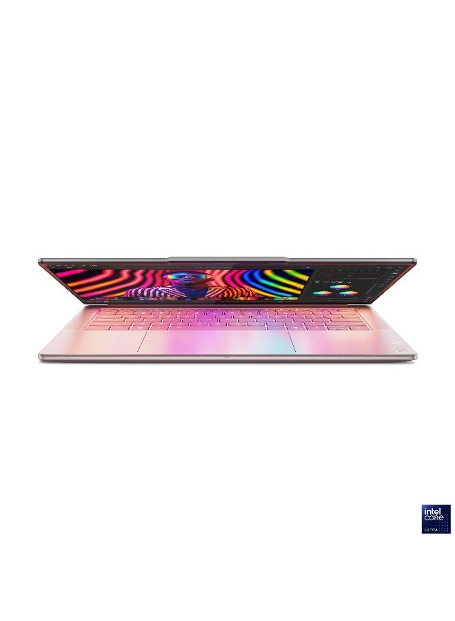 لينوفو لابتوب يوجا برو 7 بشاشة OLED بحجم 14.5 بوصة بدقة 3K (3000x1876)، مع معالج إنتل كور ألترا 9 285H/32 جيجابايت رام DDR5/1 تيرابايت SSD/رسومات إنتل آرك/ويندوز 11 هوم - Image 5