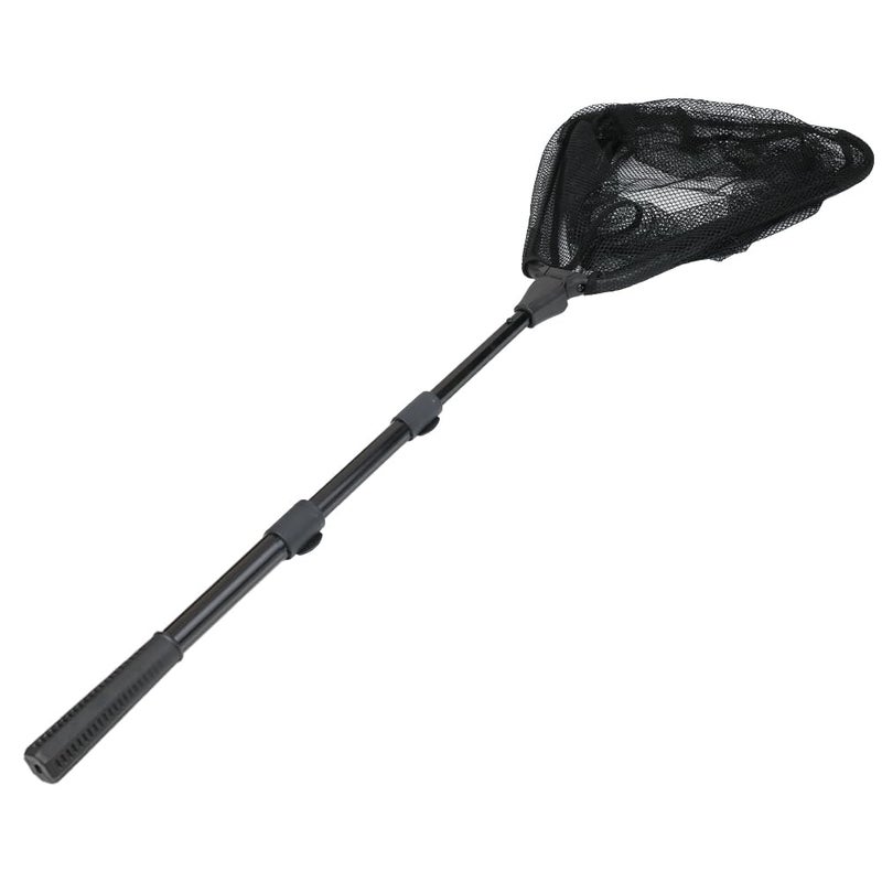 RESTCLOUD Fishing Landing Net with Telescoping Pole Handle Extends to 63 inches, Carbon Fiber Handle Extended from 23.6 inches to 47 inches - Image 4