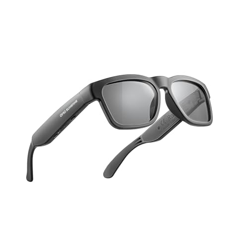 OhO sunshine OhO Smart GlassesSafety Glasses with Bluetooth SpeakerIndoorOutdoor UV Protection and Voice ControlUnisexBlue Light Lens - Image 1