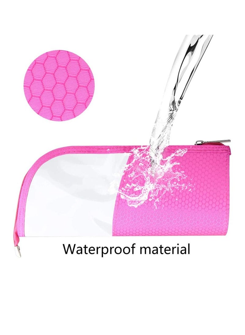 MARGOUN Makeup Brush Holder Organizer Bag Pencil Case Multifunctional Transparent Cosmetics Toiletry Stationery Bag - Image 5