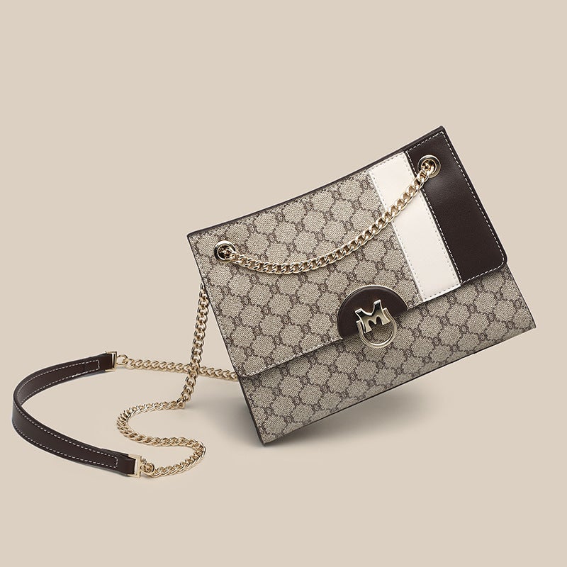 Bags For Women Trendy Versatile Printed Stitching Armpit Bag Fashionable Cross-Body Bag Women'S Shoulder Bag - Image 2