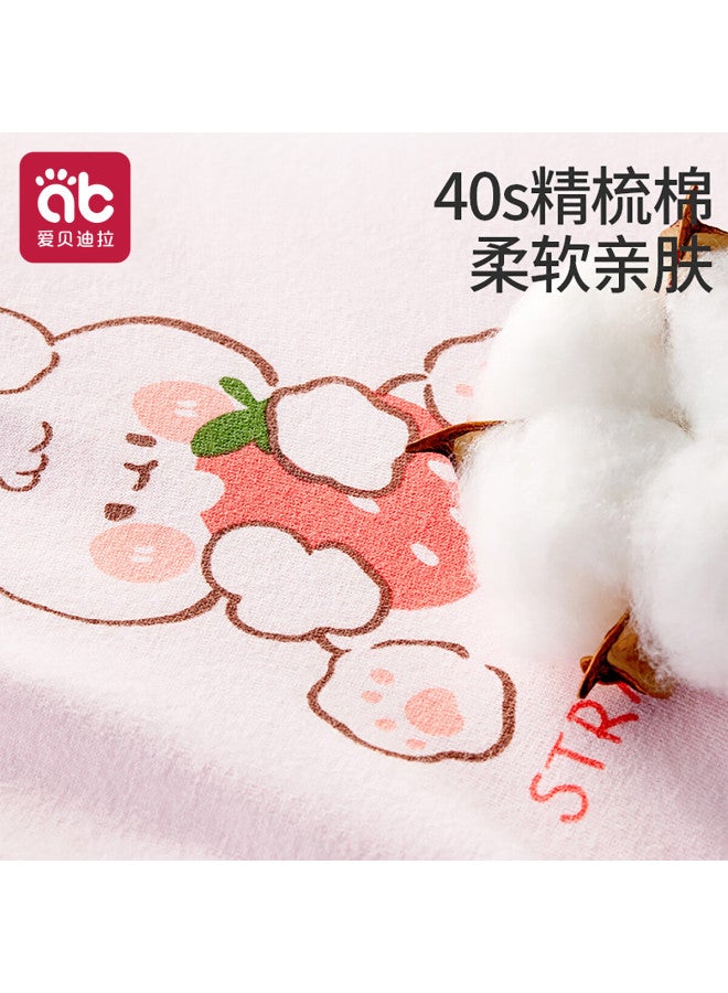 Aibedila Children's Girls Breathable Soft Cotton Boxer Briefs For Kids, Four-season Girls' Underwear