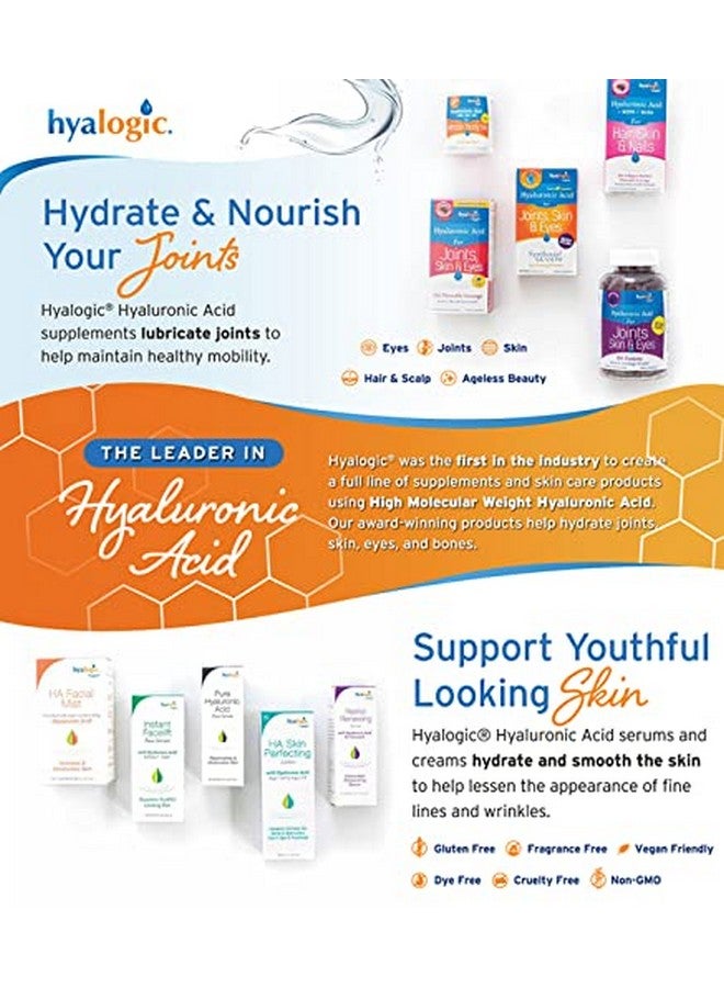 Hyalogic HA Face Wash, Hyaluronic Acid Facial Cleanser - Moisturizing, Paraben-Free Daily Face Scrub with Bentonite Clay - Get Youthful, Glowing Skin Naturally! (8 oz.) by Hyalogic - Image 4