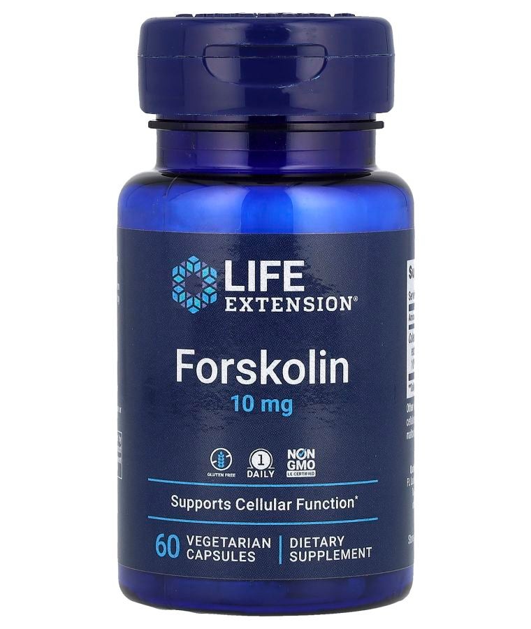 Forskolin 10 mg 60 Vegetarian Capsules