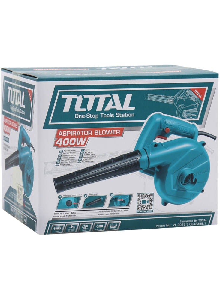 TOTAL Air Blower Electrical 400W Rotational Speed 14000 Rpm  - Image 4