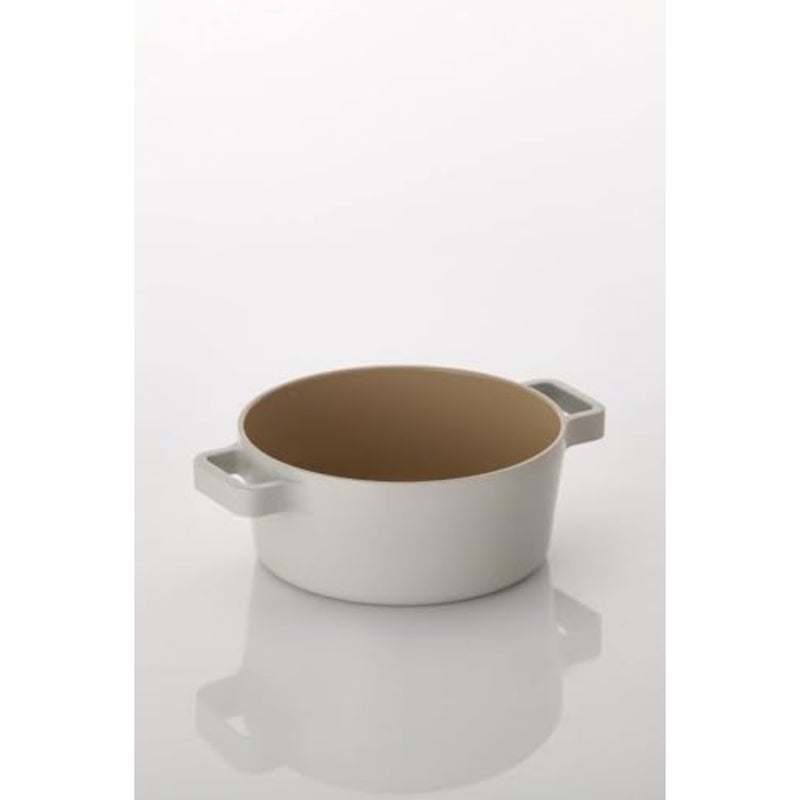 , Fika, Cooking Pot, 16cm, Off White Sand, die-cast aluminium, non-stick ceramic coating, induction, suitable for all stove. - Image 2