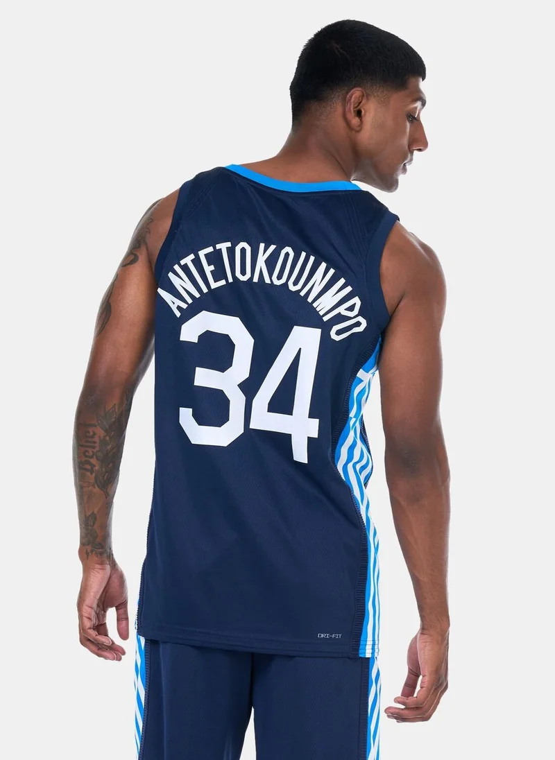 Nike Men's Giannis Antetokounmpo Greece (Road) Limited Basketball Jersey