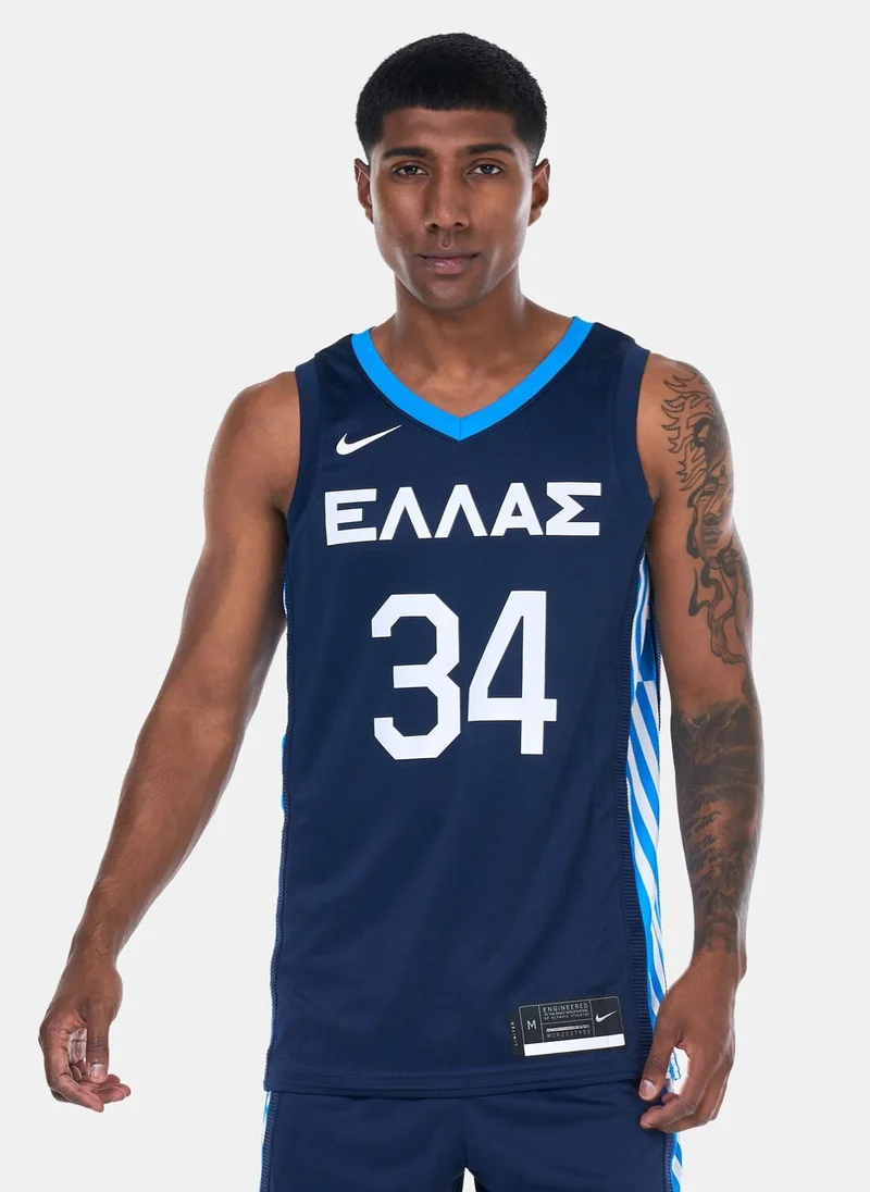 Nike Men's Giannis Antetokounmpo Greece (Road) Limited Basketball Jersey