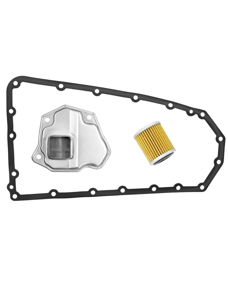 TIKSCIENCE Transmission Filter with Gasket Fit for Nissan Altima Juke Rogue Jeep Dodge Mitsubishi Lancer Outlander 20072015 Replace 317281XF03 317281XF02