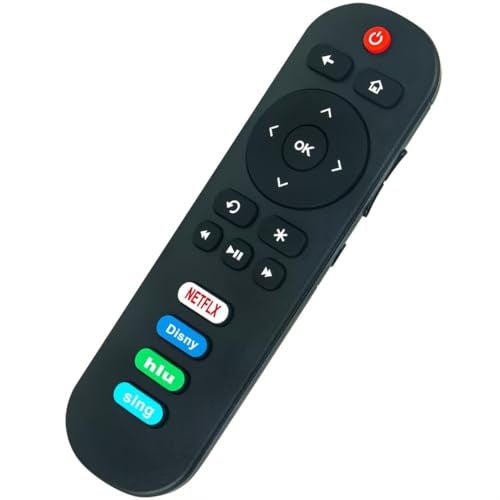 ZdalaMit Replacement Remote Control Applicable for TCL Roku TV 65S535 50S535 50S423 32S325 55S423 49S325 55S535 40S305 43S325 43S425 43S423 65S425 43S525 32S327 65S405 49S515 65S423 40S325 55S425 49S403 75S435 - Image 3