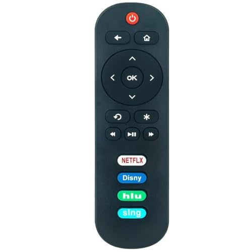 ZdalaMit Replacement Remote Control Applicable for TCL Roku TV 65S535 50S535 50S423 32S325 55S423 49S325 55S535 40S305 43S325 43S425 43S423 65S425 43S525 32S327 65S405 49S515 65S423 40S325 55S425 49S403 75S435 - Image 2