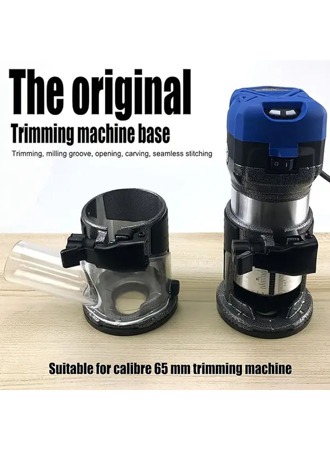 Aluminum Alloy Plunge Router Base Compatible with 65mm Trimming Machine - Image 3