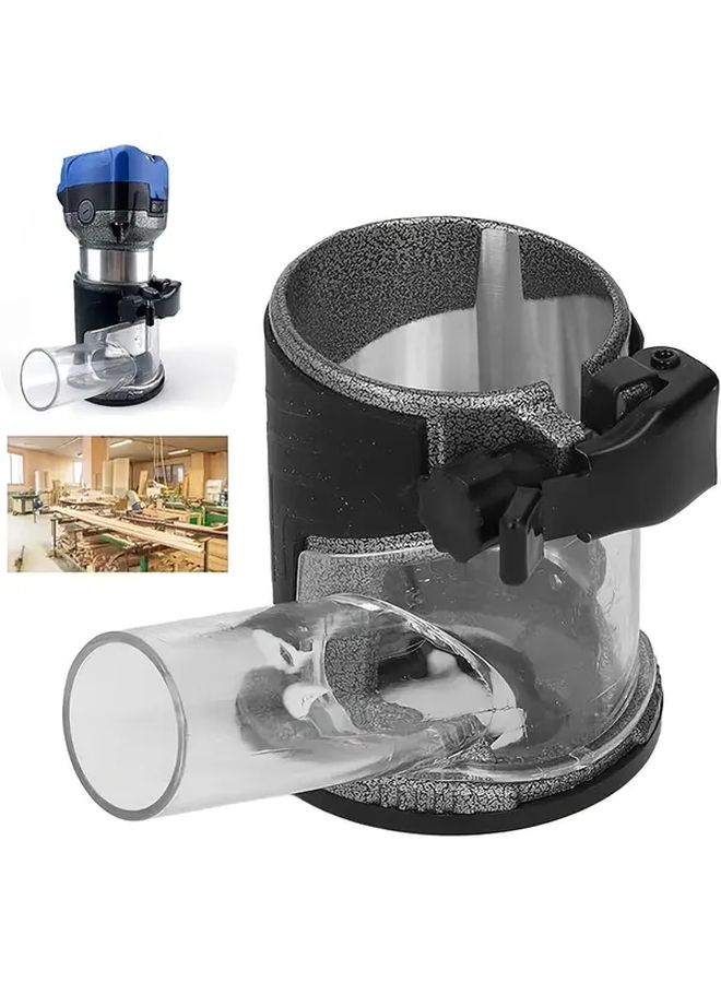 Aluminum Alloy Plunge Router Base Compatible with 65mm Trimming Machine - Image 1