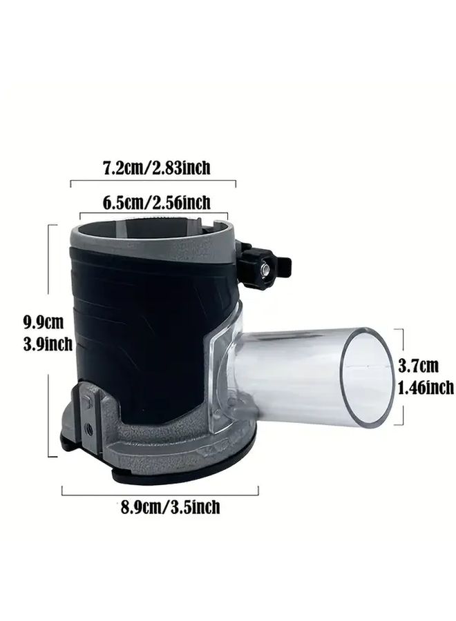 Aluminum Alloy Plunge Router Base Compatible with 65mm Trimming Machine - Image 2