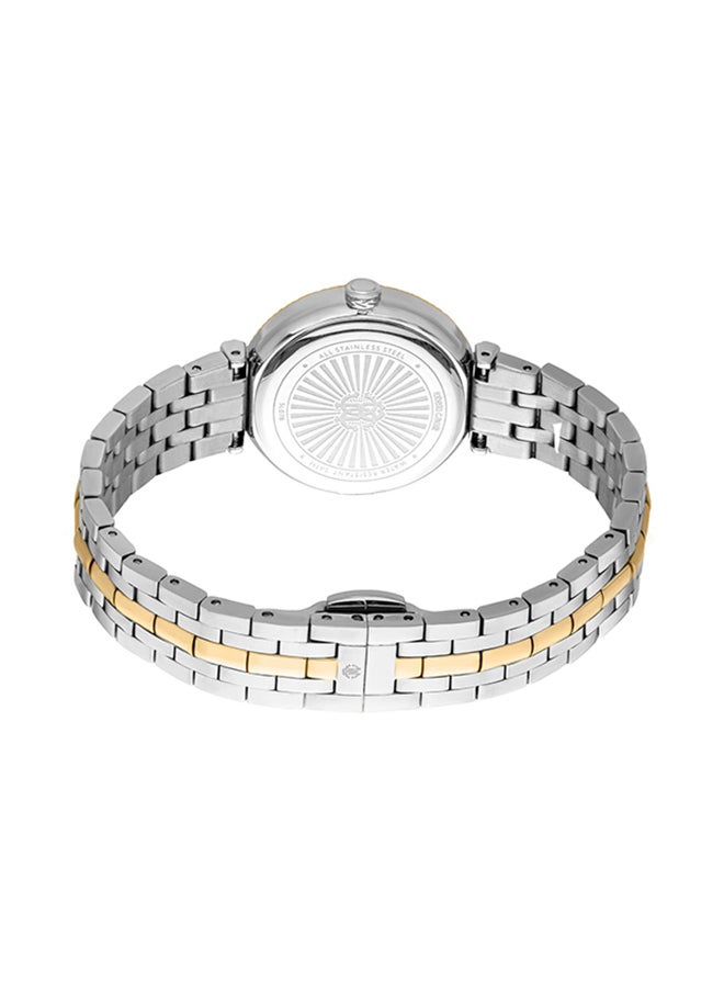 roberto cavalli - ساعة يد نسائية أنالوج من الفولاذ المقاوم للصدأ RC5L078M0065 SET - 24 مم - Image 1