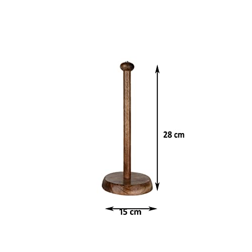 Zyntix Kitchen Towel Stand - Round Tissue Paper Holder for Stylish Kitchen Decor, Durable Roll Dispenser, Space-Saving Design, Ideal for Modern Kitchens and Home Organization - Image 4