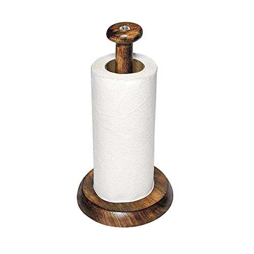 Zyntix Kitchen Towel Stand - Round Tissue Paper Holder for Stylish Kitchen Decor, Durable Roll Dispenser, Space-Saving Design, Ideal for Modern Kitchens and Home Organization - Image 1