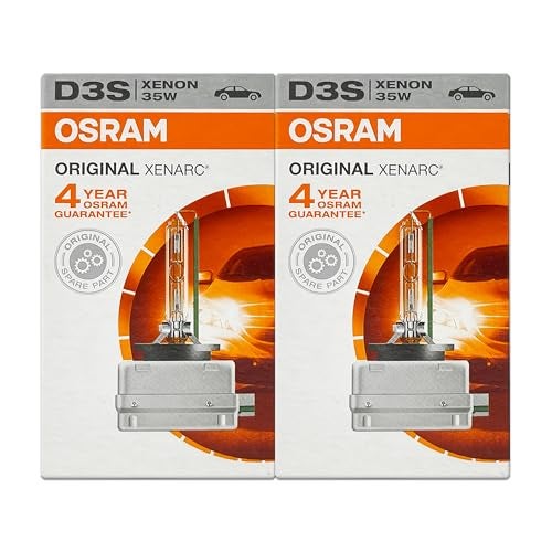 OSRAM XENARC D3S HID Xenon Headlight bulbs 66340 Pack of 2 by ALI - Image 2